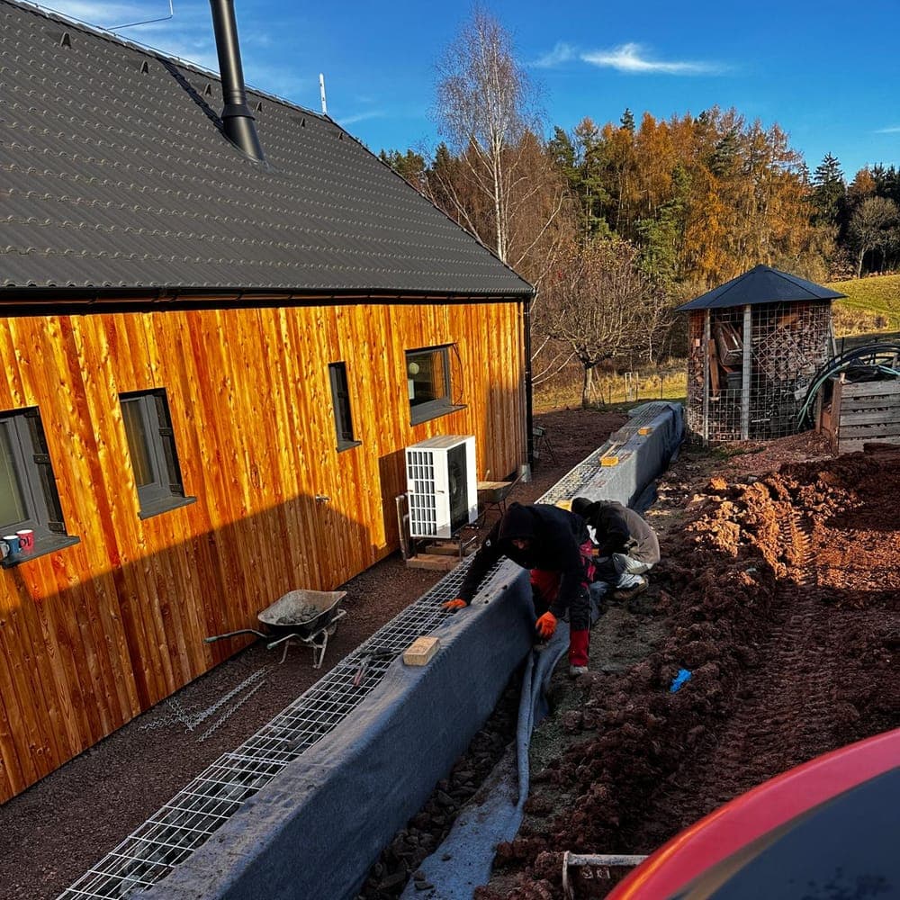 Gabion – výstavba