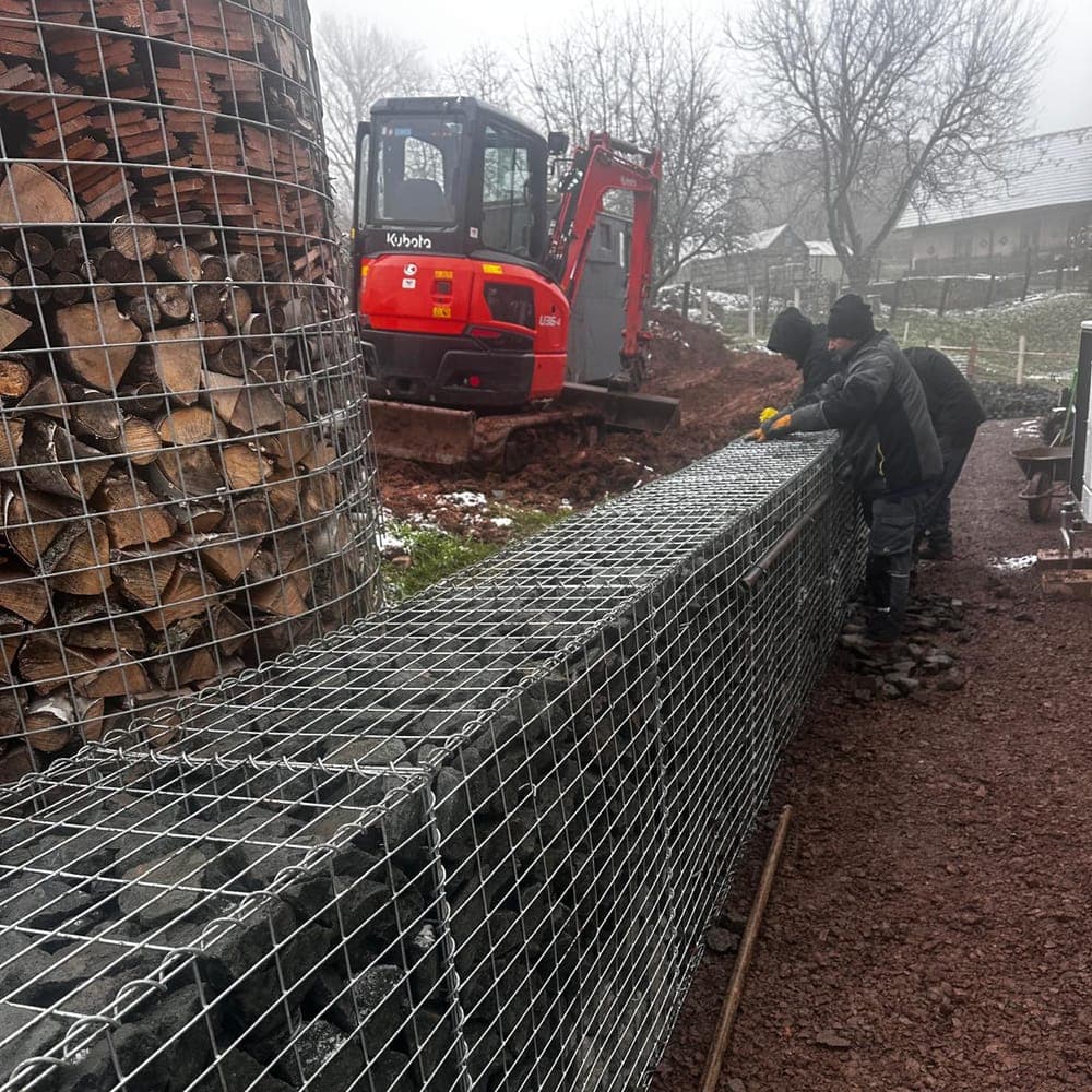 Gabion – montáž