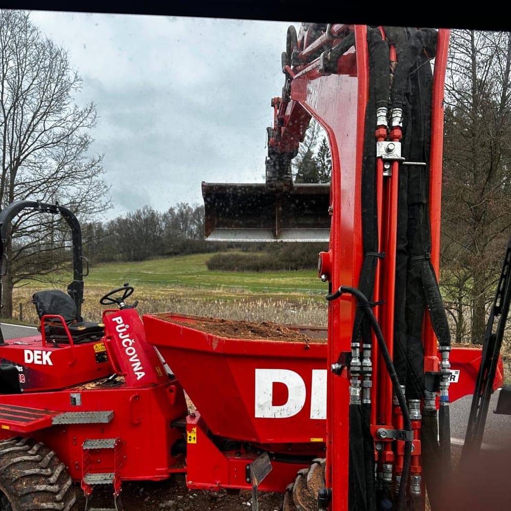 Stavební technika – dumper